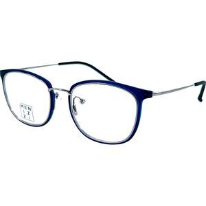 Menizzi MA4023 Unisex Metal Eyeglass Frame 01 Dark Matte Navy 50-20